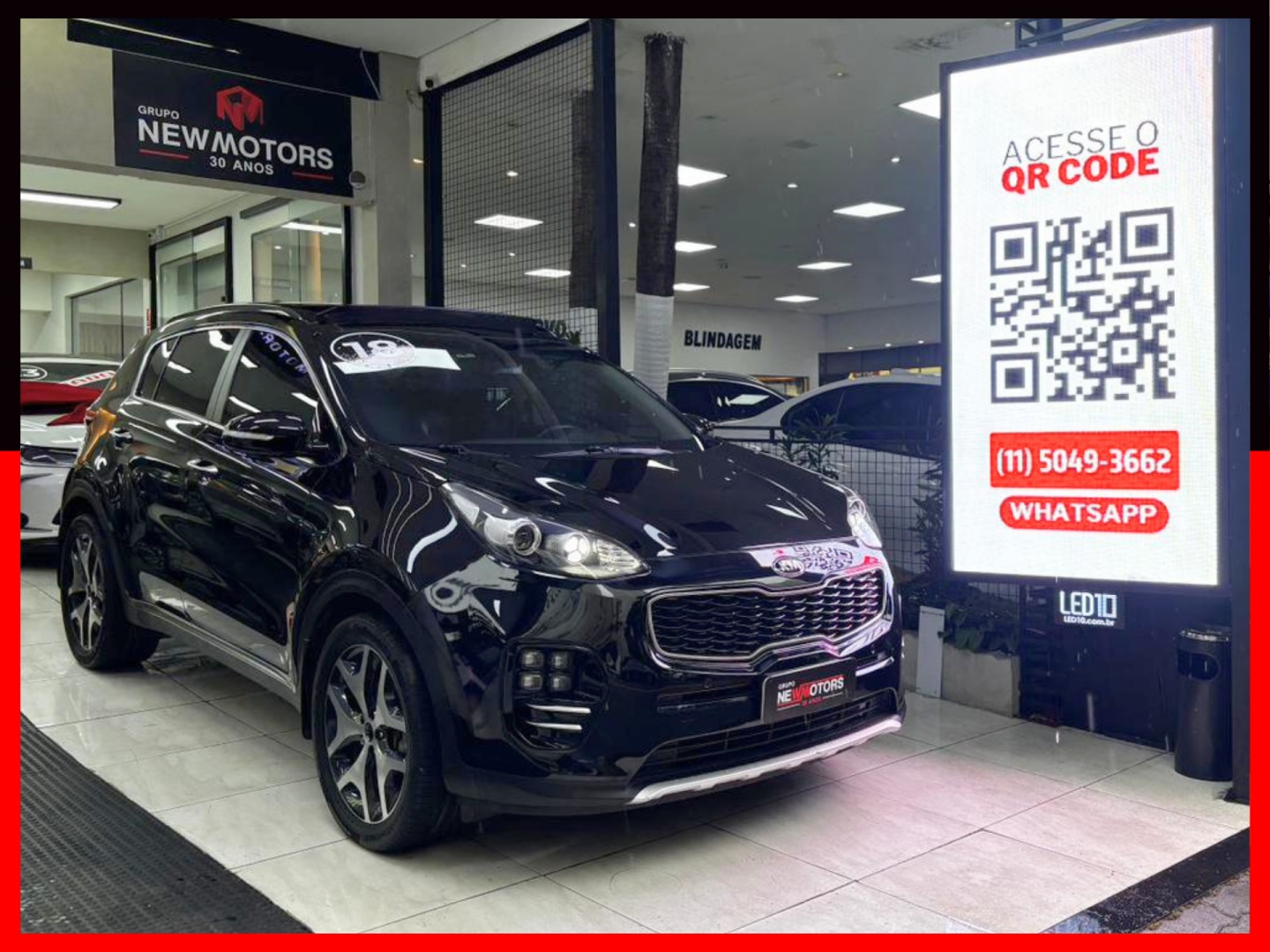 KIA SPORTAGE 2.0 EX 4X2 16V FLEX 4P AUTOMÁTICO