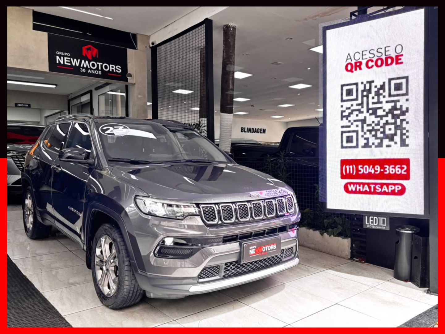JEEP COMPASS 1.3 T270 TURBO FLEX LONGITUDE AT6
