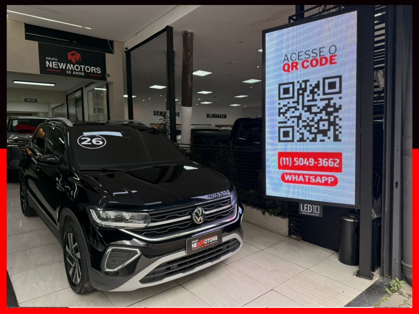 VOLKSWAGEN T-CROSS 1.4 250 TSI TOTAL FLEX HIGHLINE AUTOMÁTICO