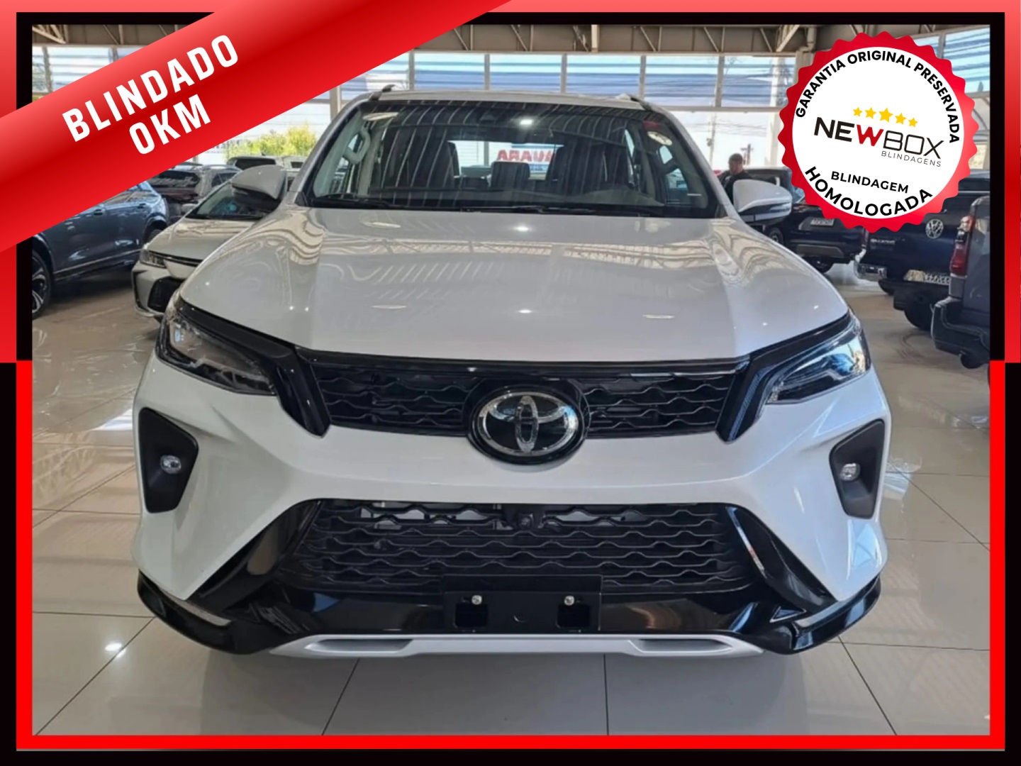 TOYOTA HILUX SW4 2.8 D-4D TURBO DIESEL SRX PLATINUM 7L 4X4 AUTOMÁTICO