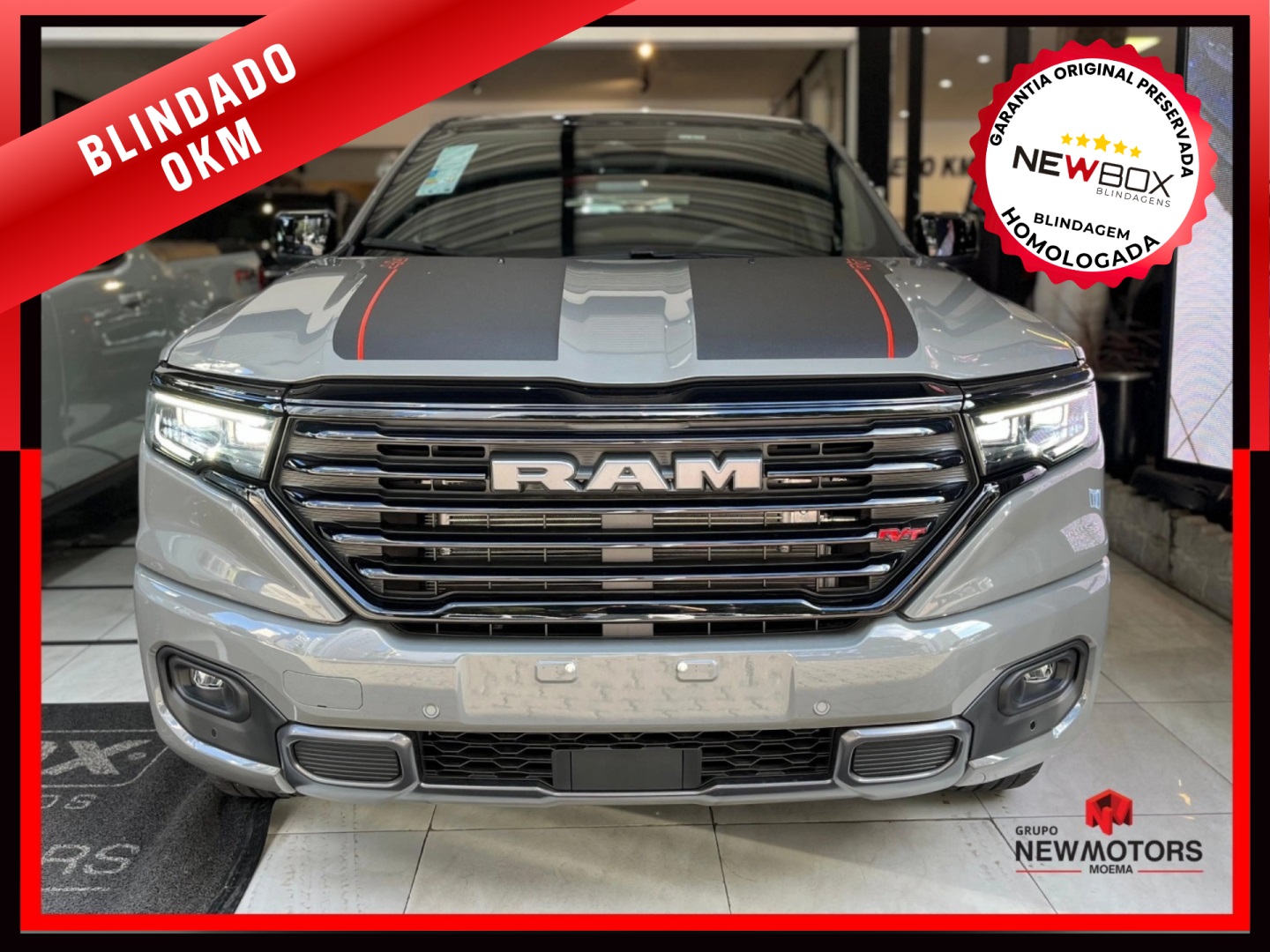 RAM RAMPAGE 2.0 HURRICANE 4 TURBO FLEX R/T 4X4 AUTOMÁTICO
