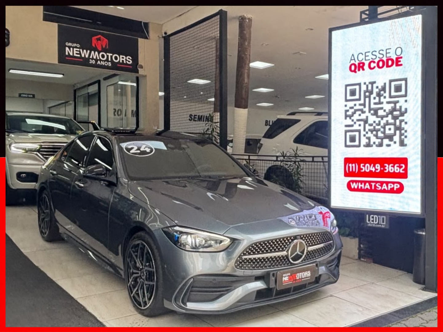 MERCEDES-BENZ C 300 2.0 EQ BOOST HÍBRIDO AMG LINE 9G-TRONIC