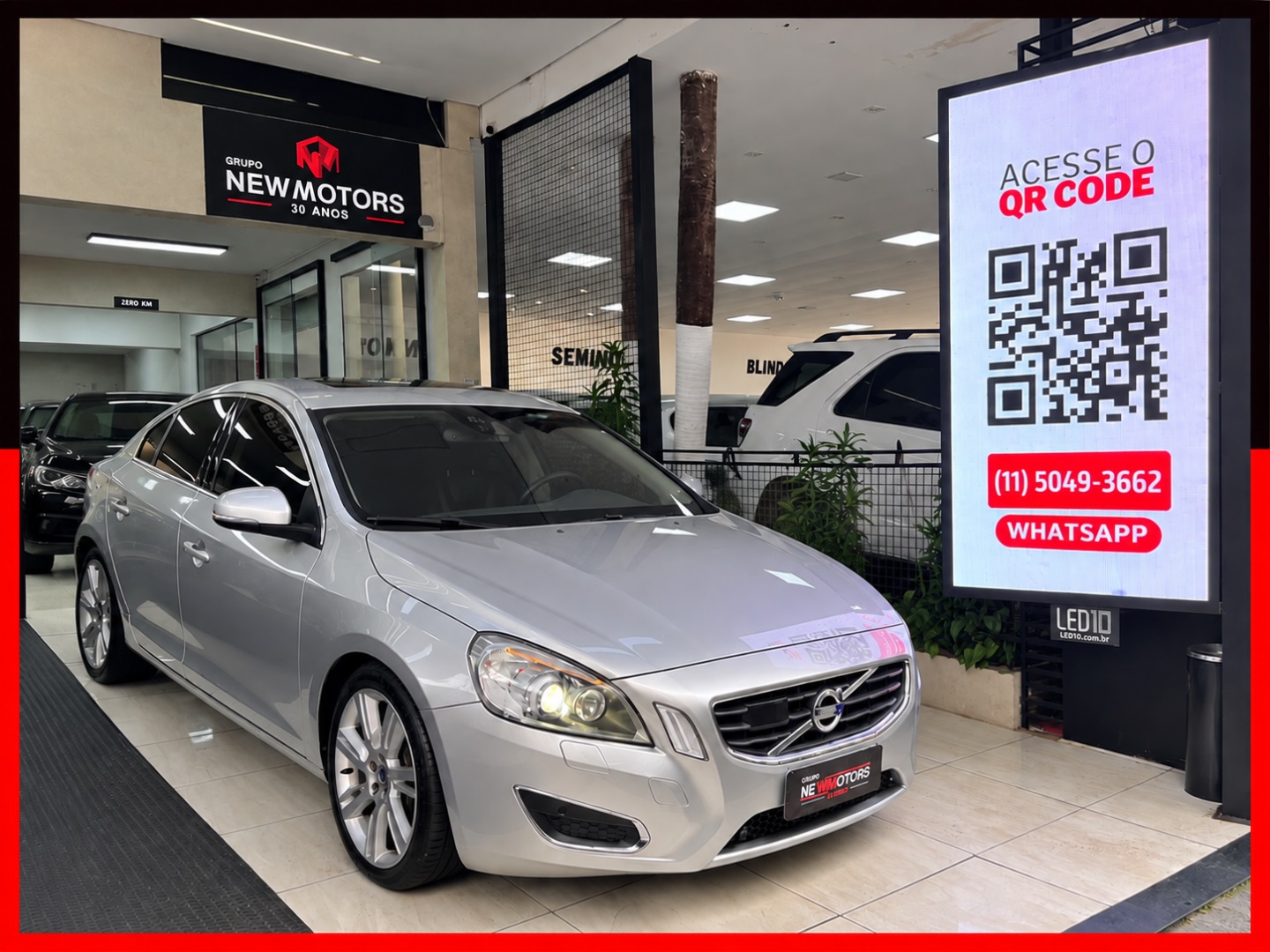 VOLVO S60 3.0 T6 TOP AWD TURBO GASOLINA 4P AUTOMÁTICO
