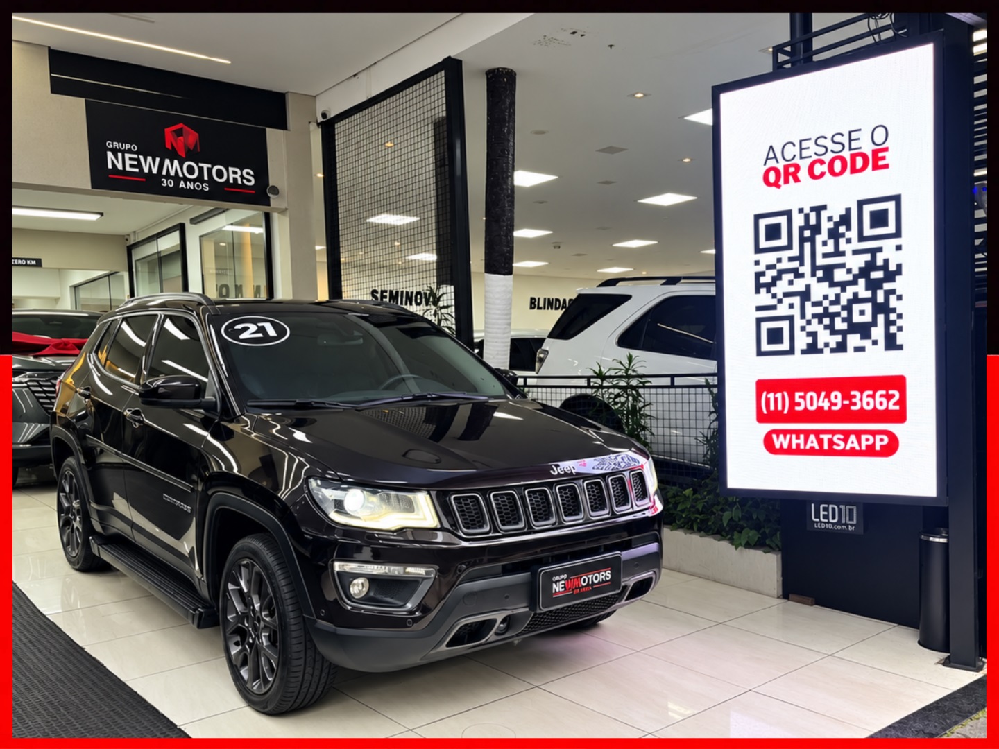 JEEP COMPASS 2.0 16V DIESEL S 4X4 AUTOMÁTICO